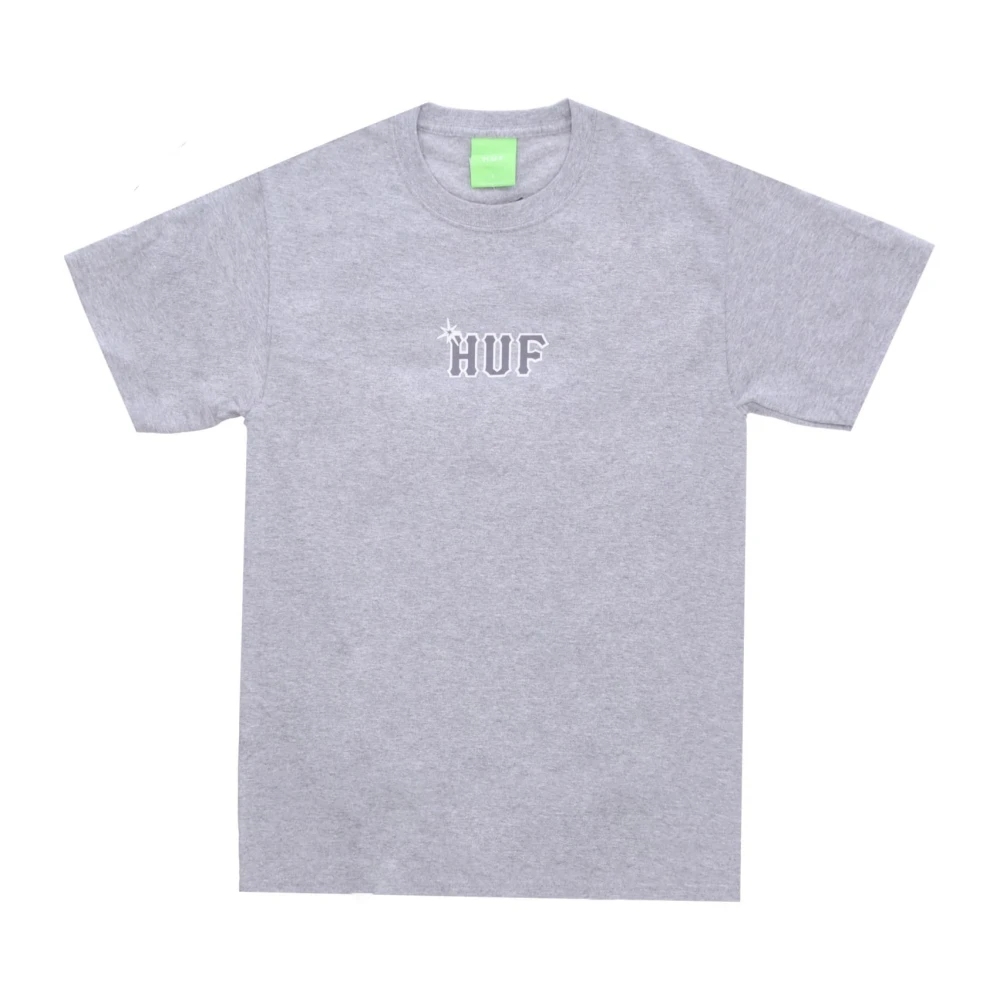 HUF Athletic Grey Sideline Tee Streetwear Collectie Gray Heren