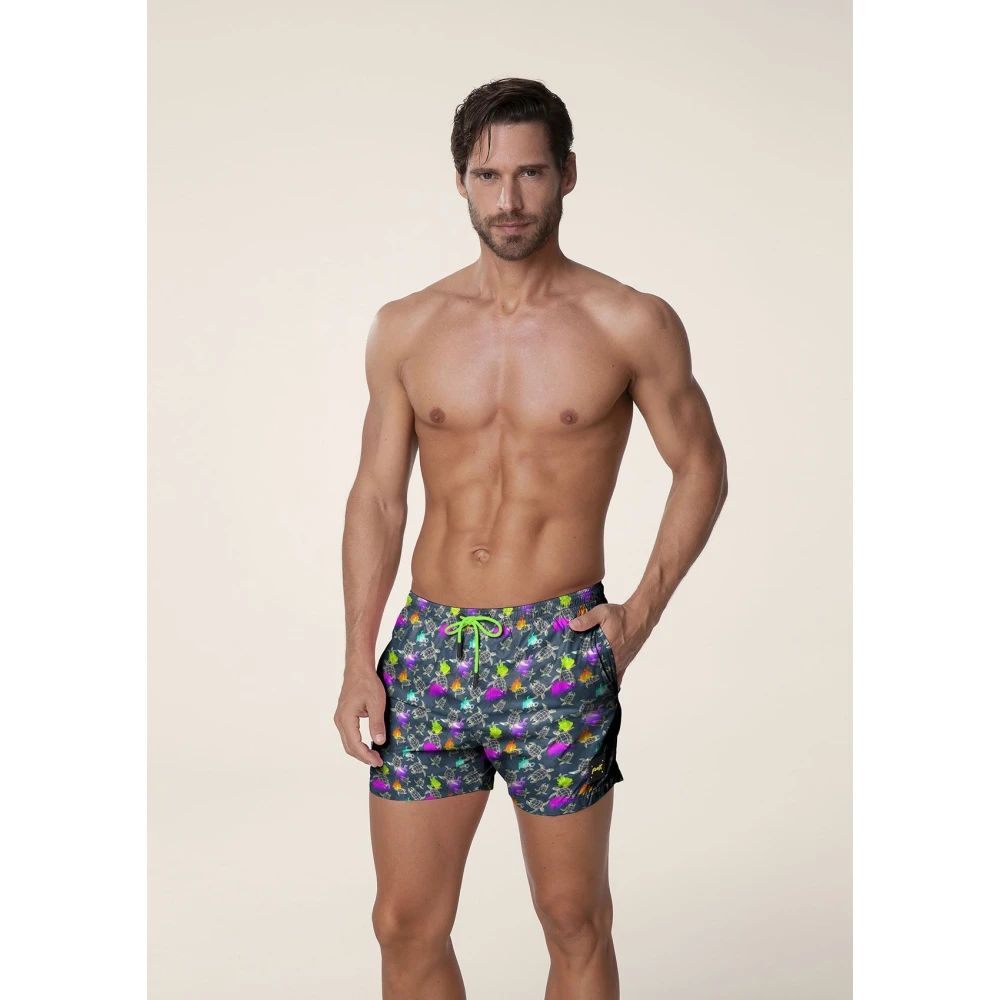 F**k Short A Fantasia Mood Marine Multicolor Heren
