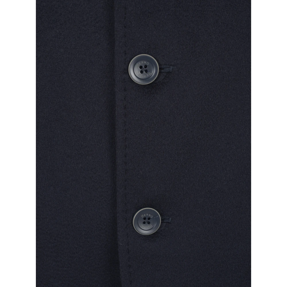 Herno Cashmere Blazer met Pettorina Blue Heren
