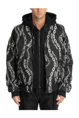 abstract-multicolour-down-jacket-drawstring-zip