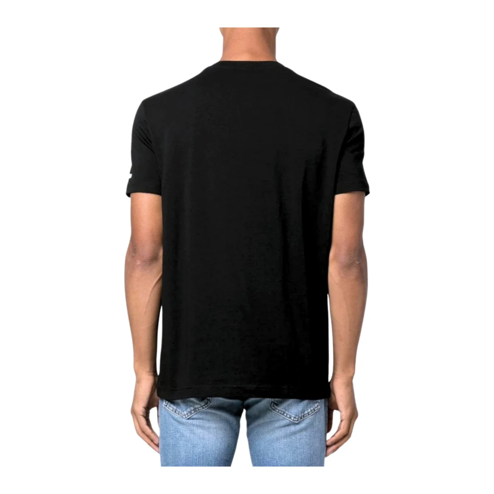 Dsquared2 Zwarte T-shirts en Polos Bi-Pack Black Heren