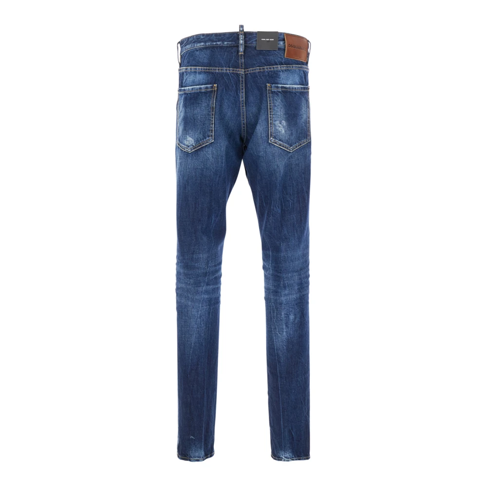Dsquared2 Cool Guy Blauwe Jeans Vervaagd Denim Blue Heren