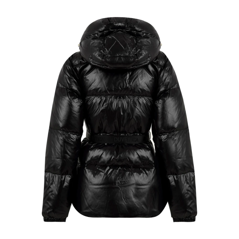 duvetica Zwarte Winterjassen Black Dames