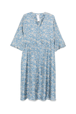 sky-blue-floral-midi-dress