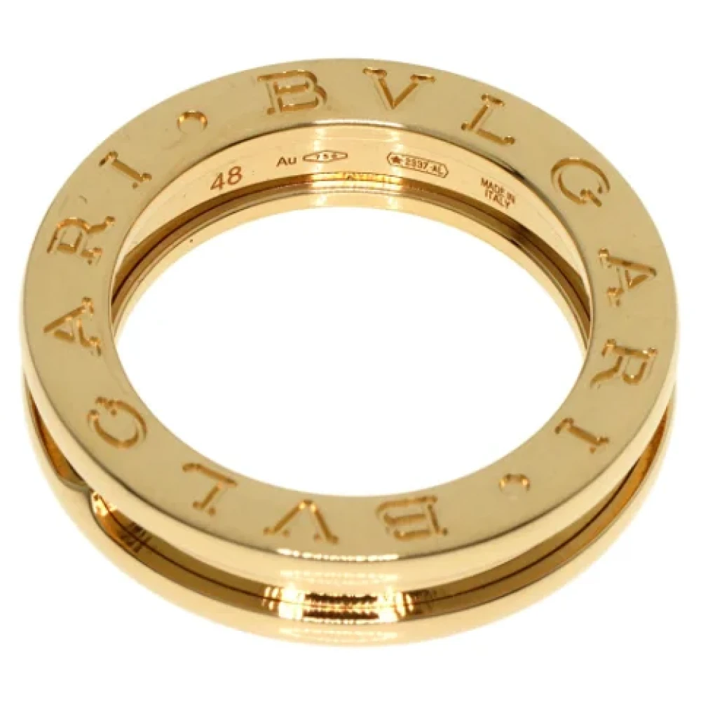 Bvlgari Vintage Pre-owned Guld ringar Yellow, Dam