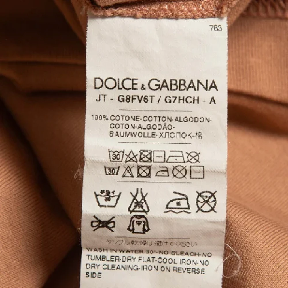 Dolce & Gabbana Pre-owned Fabric tops Orange Dames