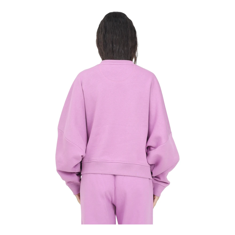adidas Originals Essentials Crew Fleece Sweater Purple Dames