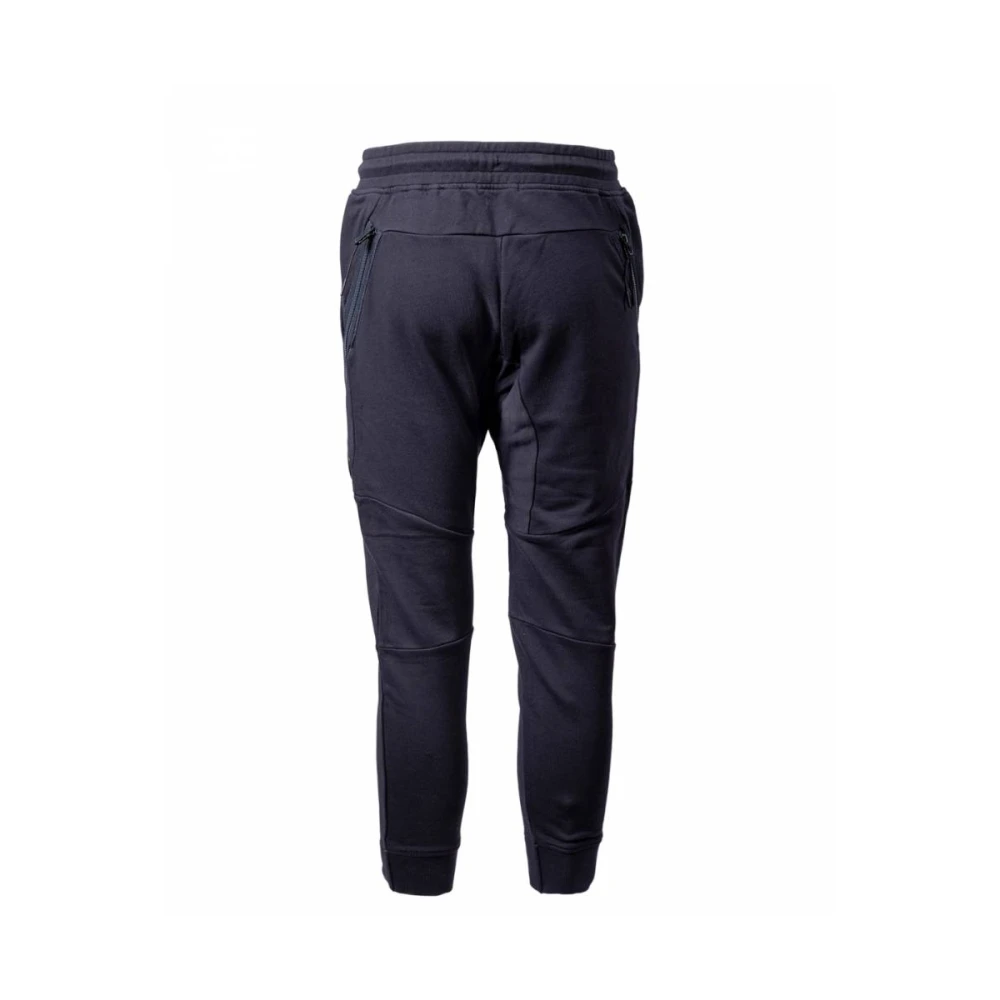 C.P. Company Verhoogde fleece lens sweatpants Blue Heren