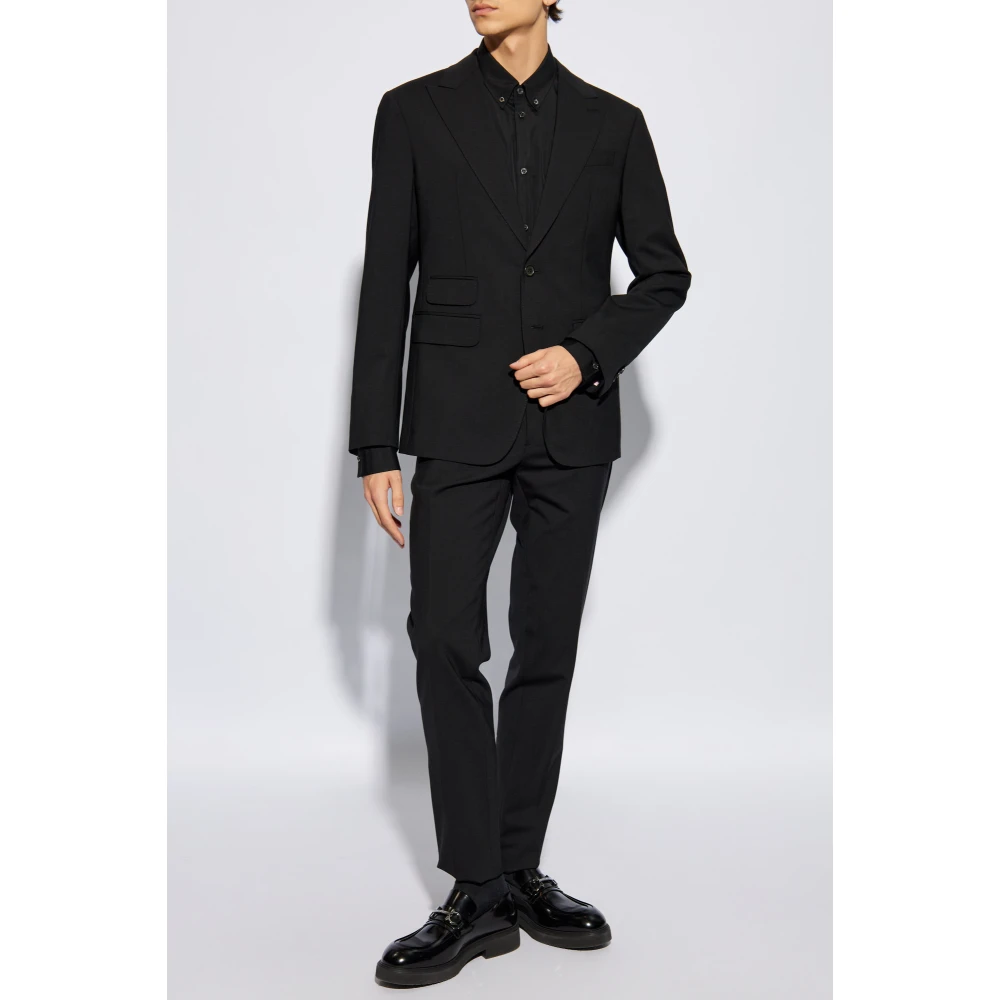 Dsquared2 Shirt met logo Black Heren