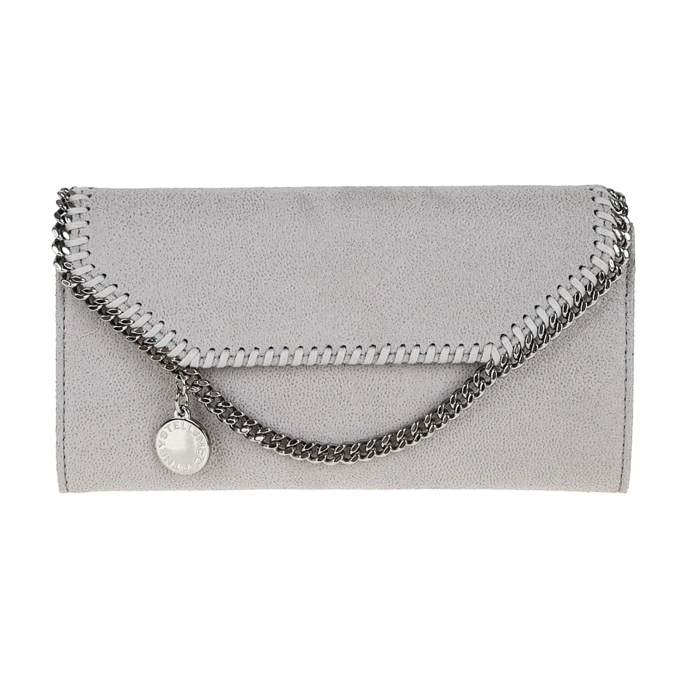 Stella Mccartney Donna Grigio Falabella Wallet On Chain