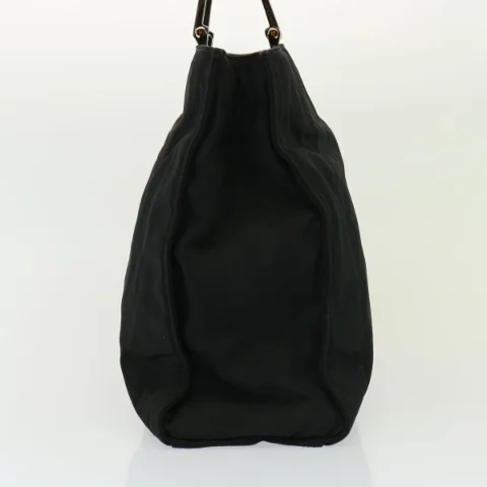 Gucci Vintage Pre-owned Fabric gucci-bags Black Dames