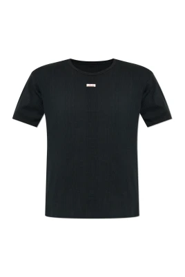 Räfflad t-shirt