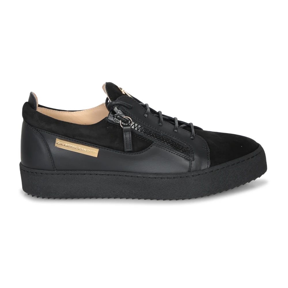 Giuseppe Zanotti Zwarte Sneakers Heren Schoenen