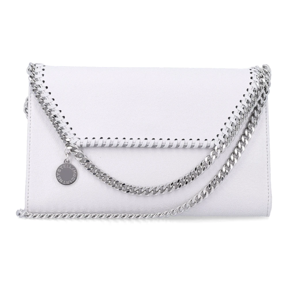 Stella Mccartney Grå Falabella Wallet On Chain