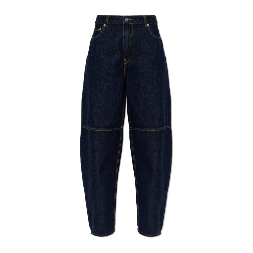 Ganni Donna Blu Stary Jeans