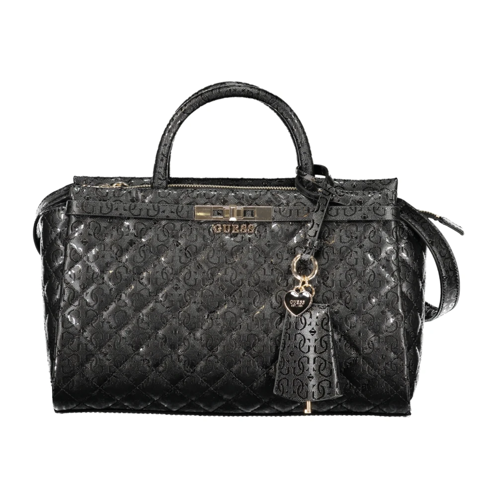 Guess Women's Black Idra Girlfriend Satchel - Handbags - One Size - Bags