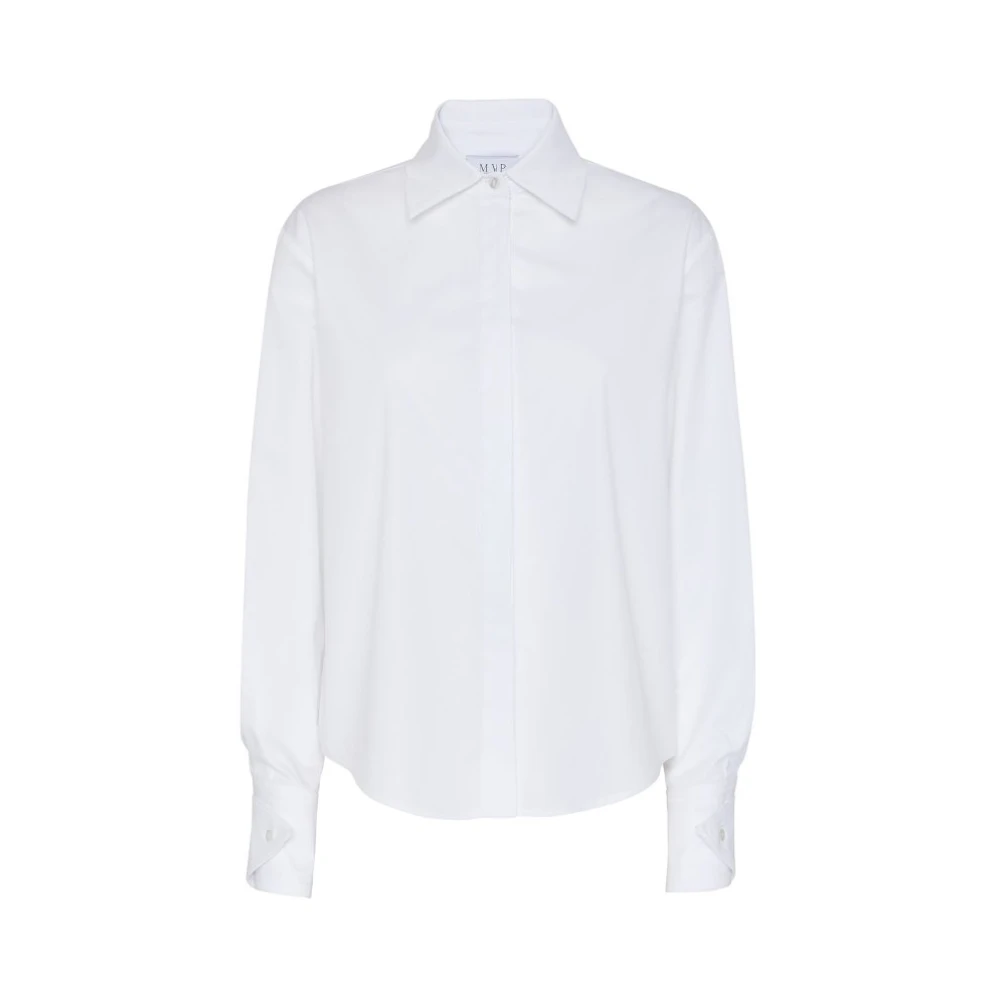 MVP wardrobe Cocoa Shirt White Dames