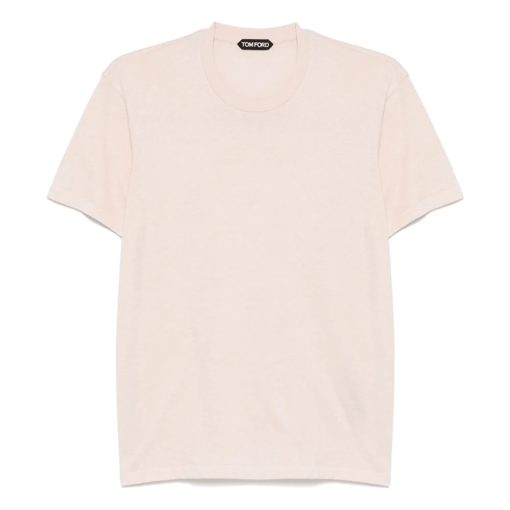 Tom Ford Katoenmix T-shirt Pink Heren