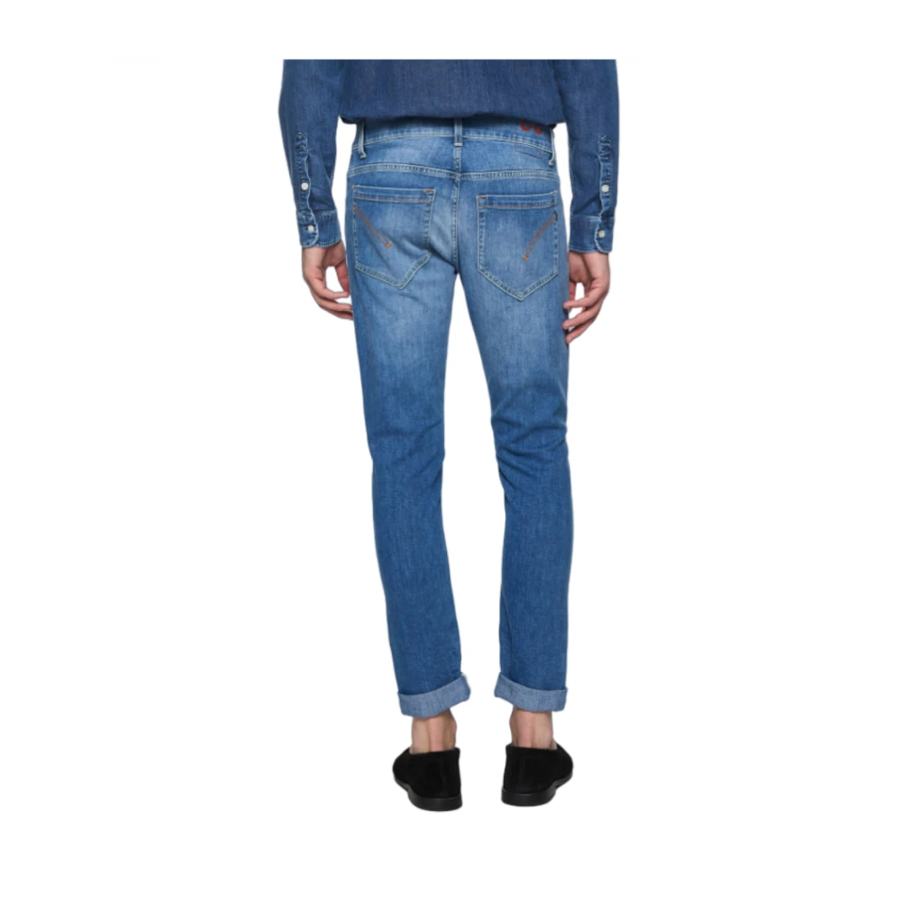 Dondup Slim-fit Stijlvolle Heren Jeans Upgrade Blue Heren
