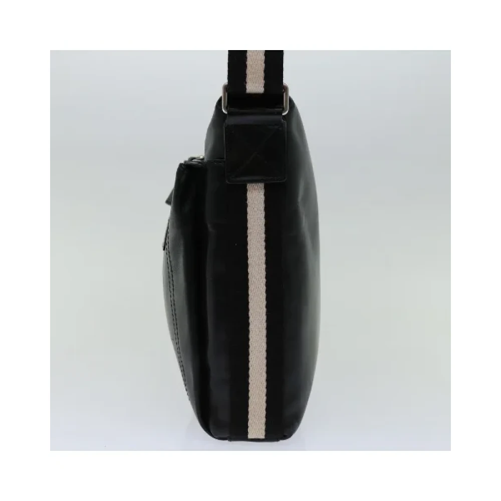 Bally Pre-owned Leather shoulder-bags Black Dames