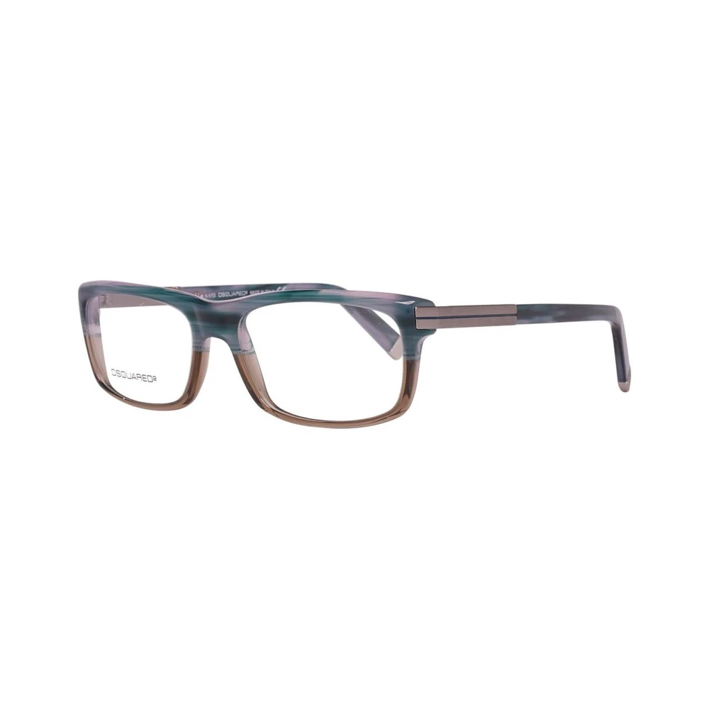 Dsquared2 Blauwe Metalen Frames met Metalen Armband Blue Heren