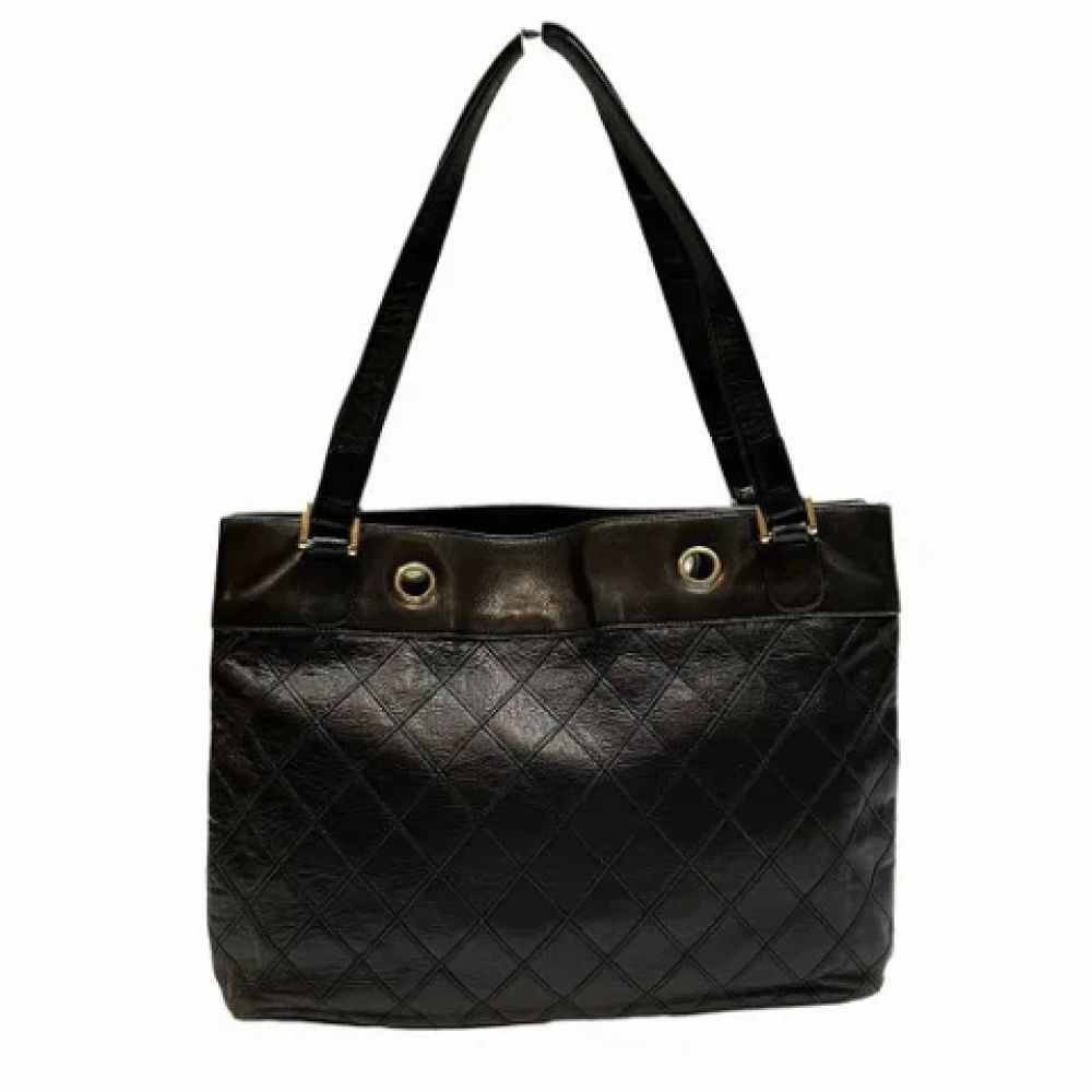 Chanel Vintage Pre-owned Fabric chanel-bags Black Dames