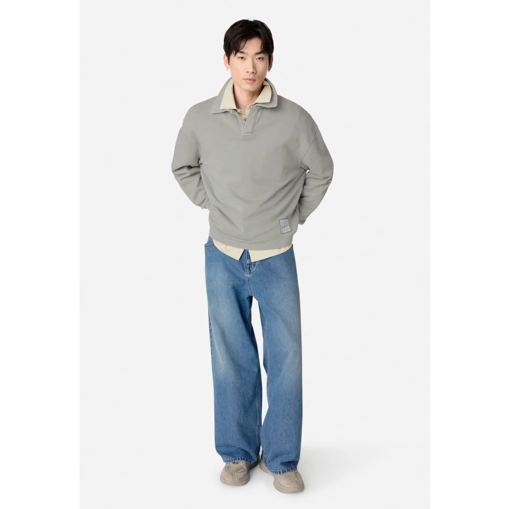 Axel Arigato Alba Polo Sweater Green Heren