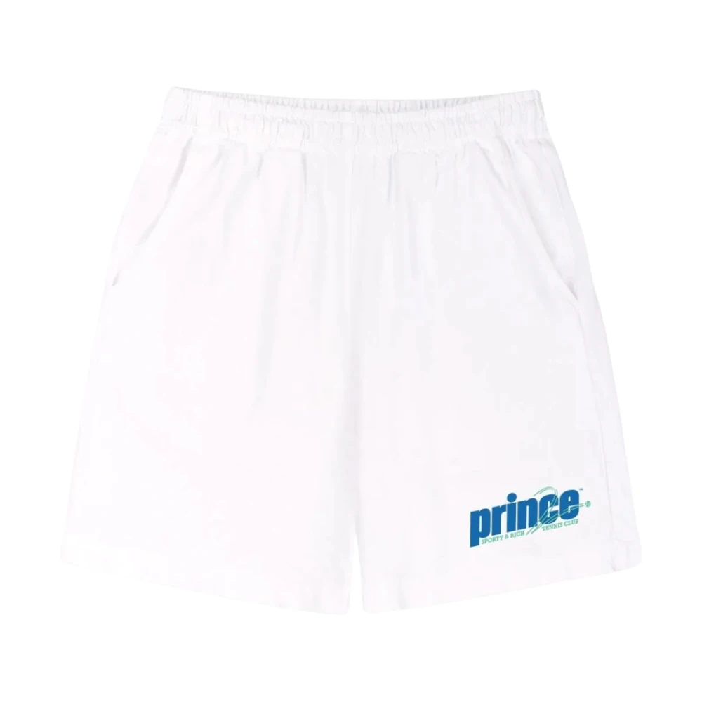 Sporty & Rich Casual Shorts White Heren