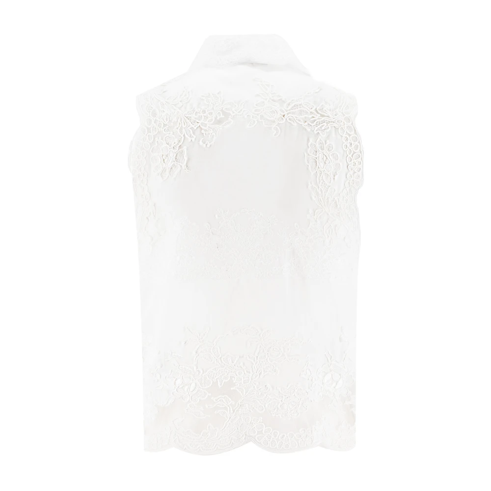 Ermanno Scervino Kant Top White Dames