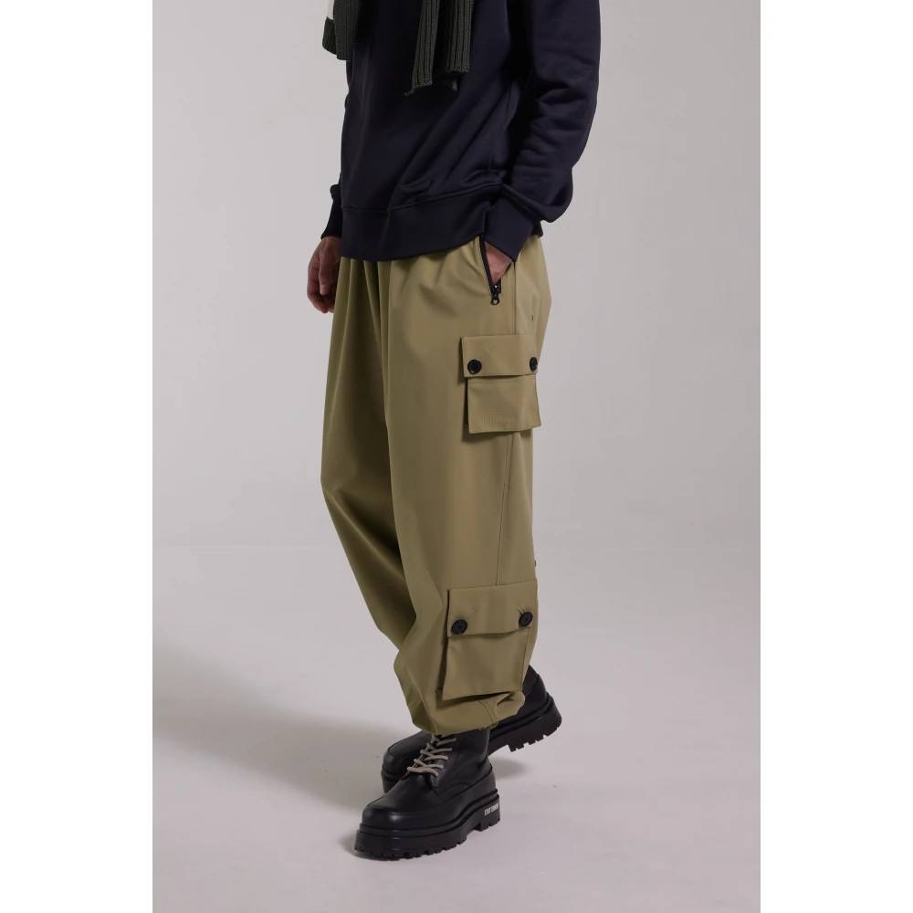 Stutterheim Waterdichte Cargo Broek Green Heren
