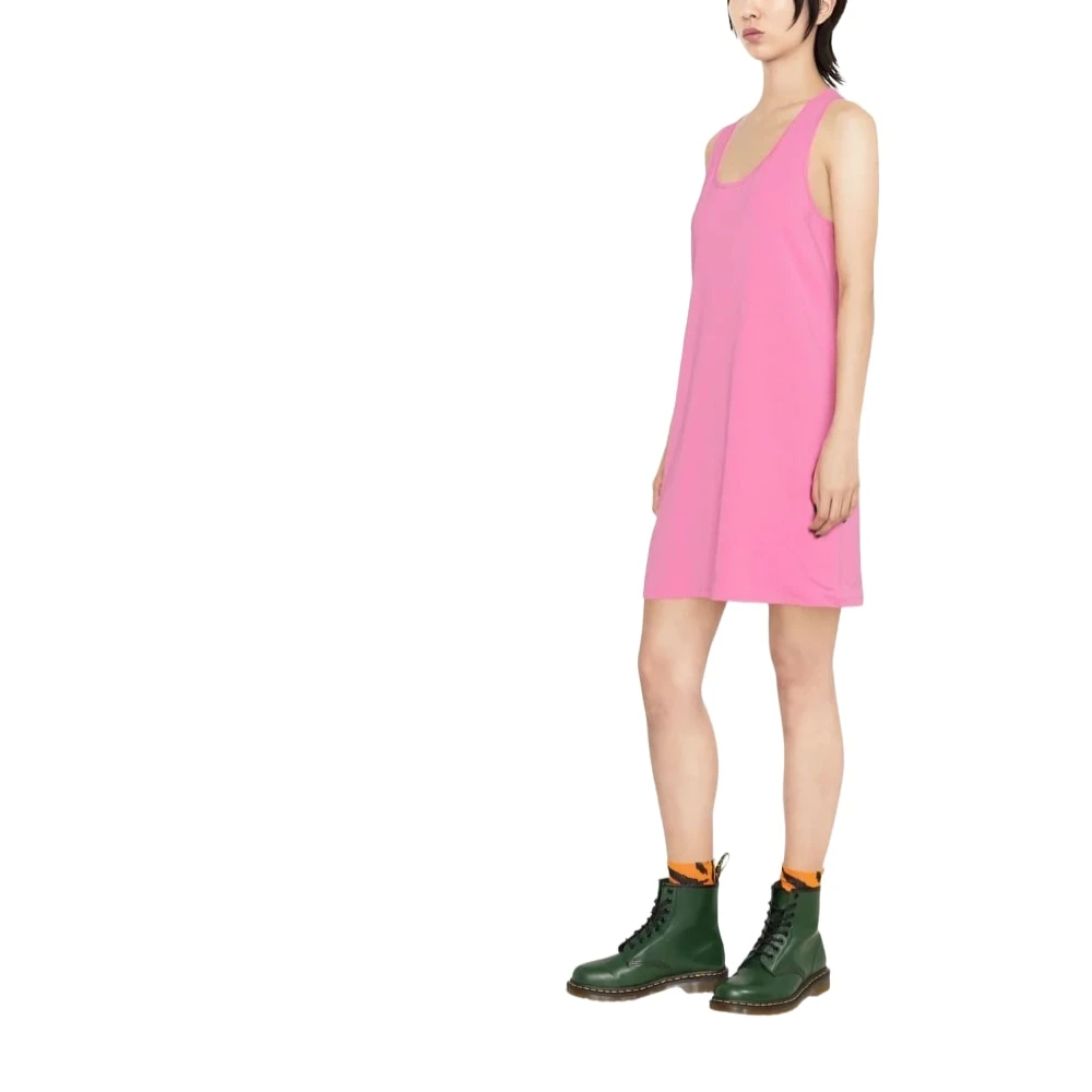 Moschino Korte Jurk Pink Dames
