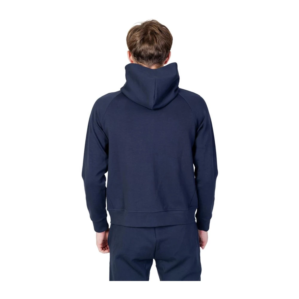U.s. Polo Assn. Blauwe Katoen Blend Hoodie Sweater Blue Heren