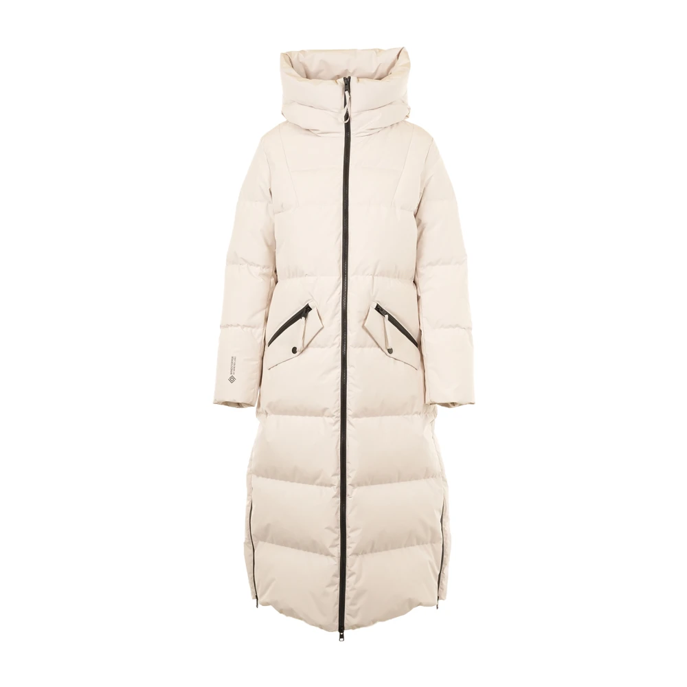 Woolrich Women's Beige Gtx Winter Coats - Parkas - L - Coats
