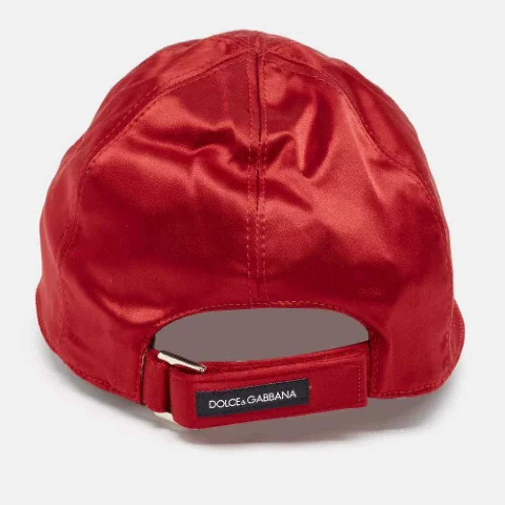 Dolce & Gabbana Pre-owned Fabric hats Red Dames