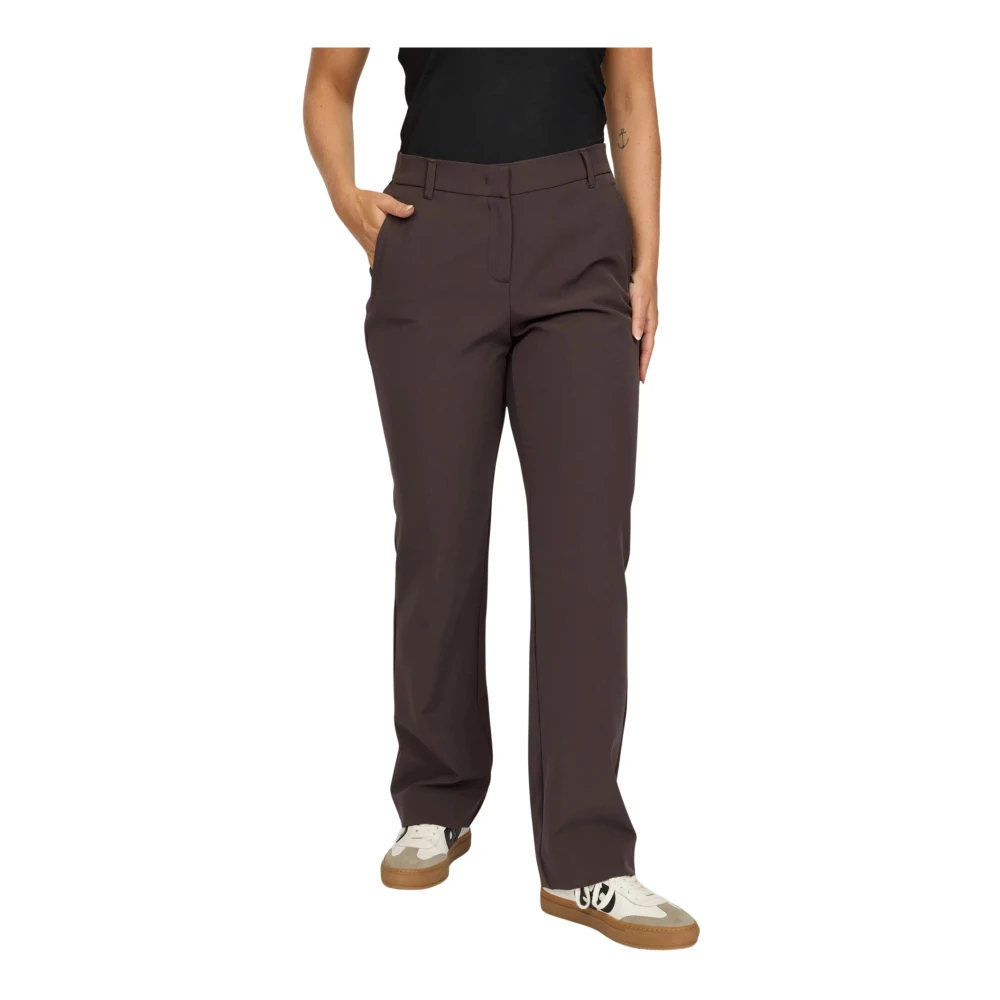 2-Biz Bruine Olja Broek Stijlvol en veelzijdig Brown Dames