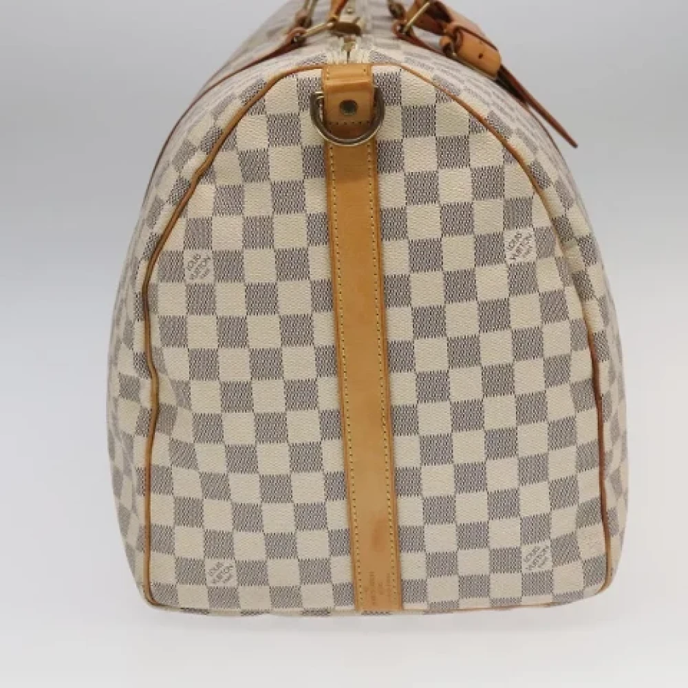 Louis Vuitton Vintage Pre-owned Canvas louis-vuitton-bags White Dames