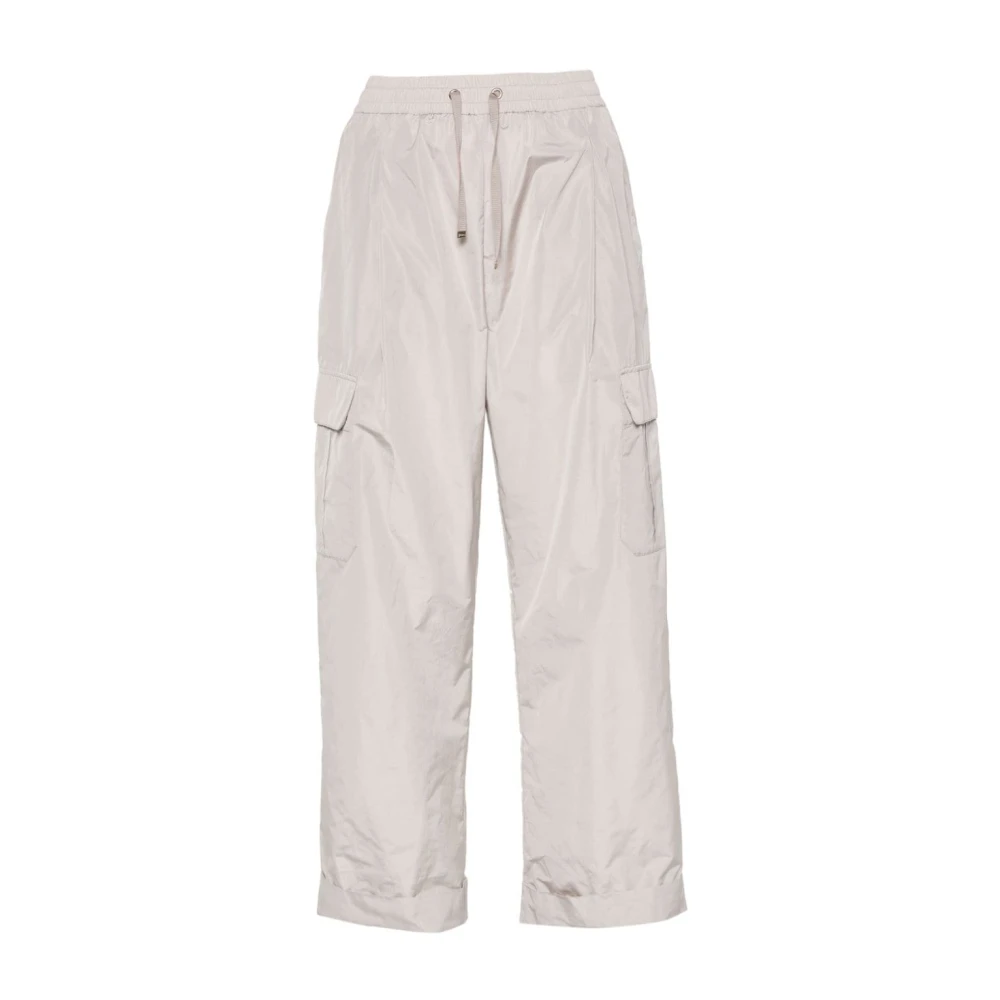 Herno Cargo Broek met Zakken Beige Dames