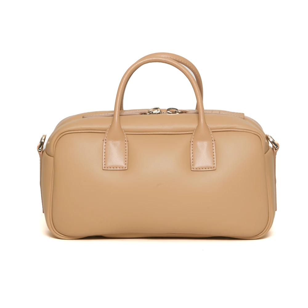 Hogan Beige Leren Handtas Beige Dames