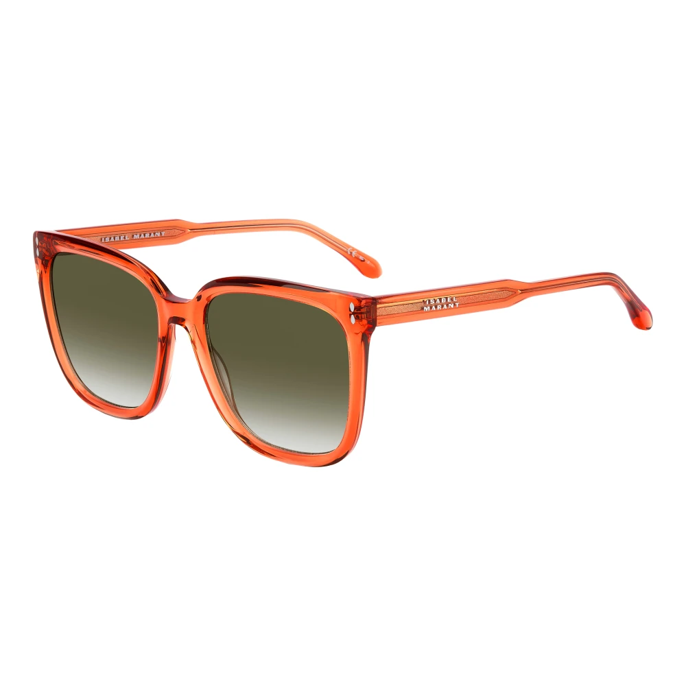 Isabel Marant Women's Coral/Green Shaded Sunglasses