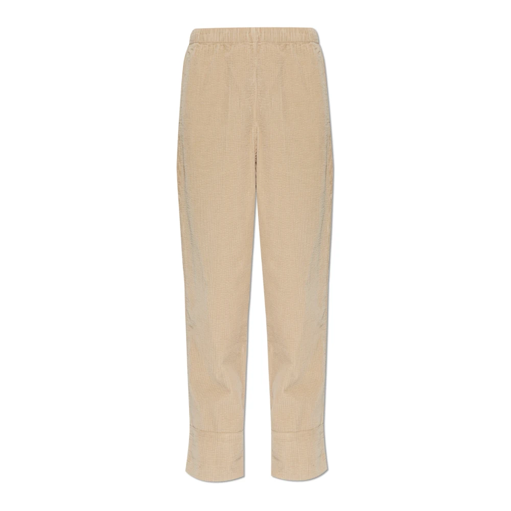 American Vintage Femme Beige - Padow Pantalons - Pantalons - Taille: 36 Fr