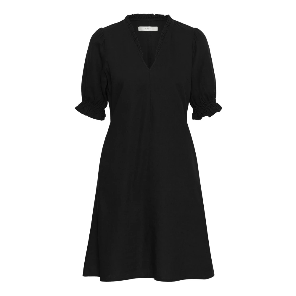 Inwear Black Short Dresses, Female, 2XL, Rigitta Dress