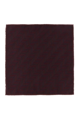 Silkesnäsduk Chevron