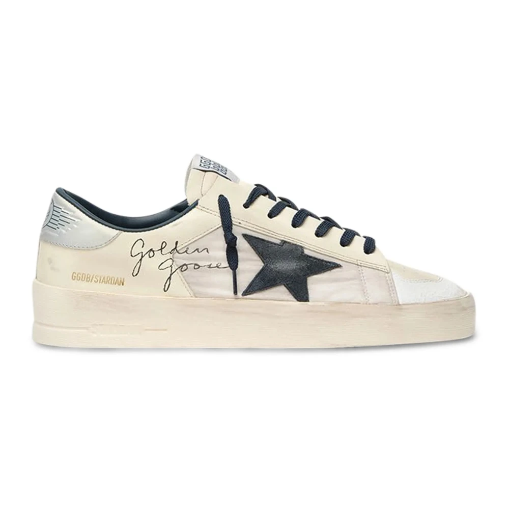 Golden Goose Men's Beige Sneakers, 10 Uk, Trainers