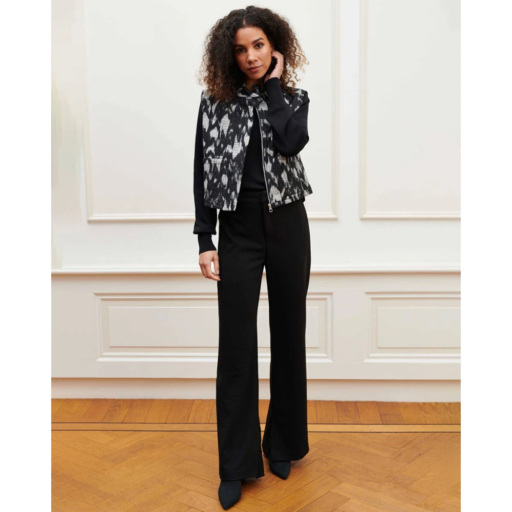 Lofty Manner Lina Broek Black Dames