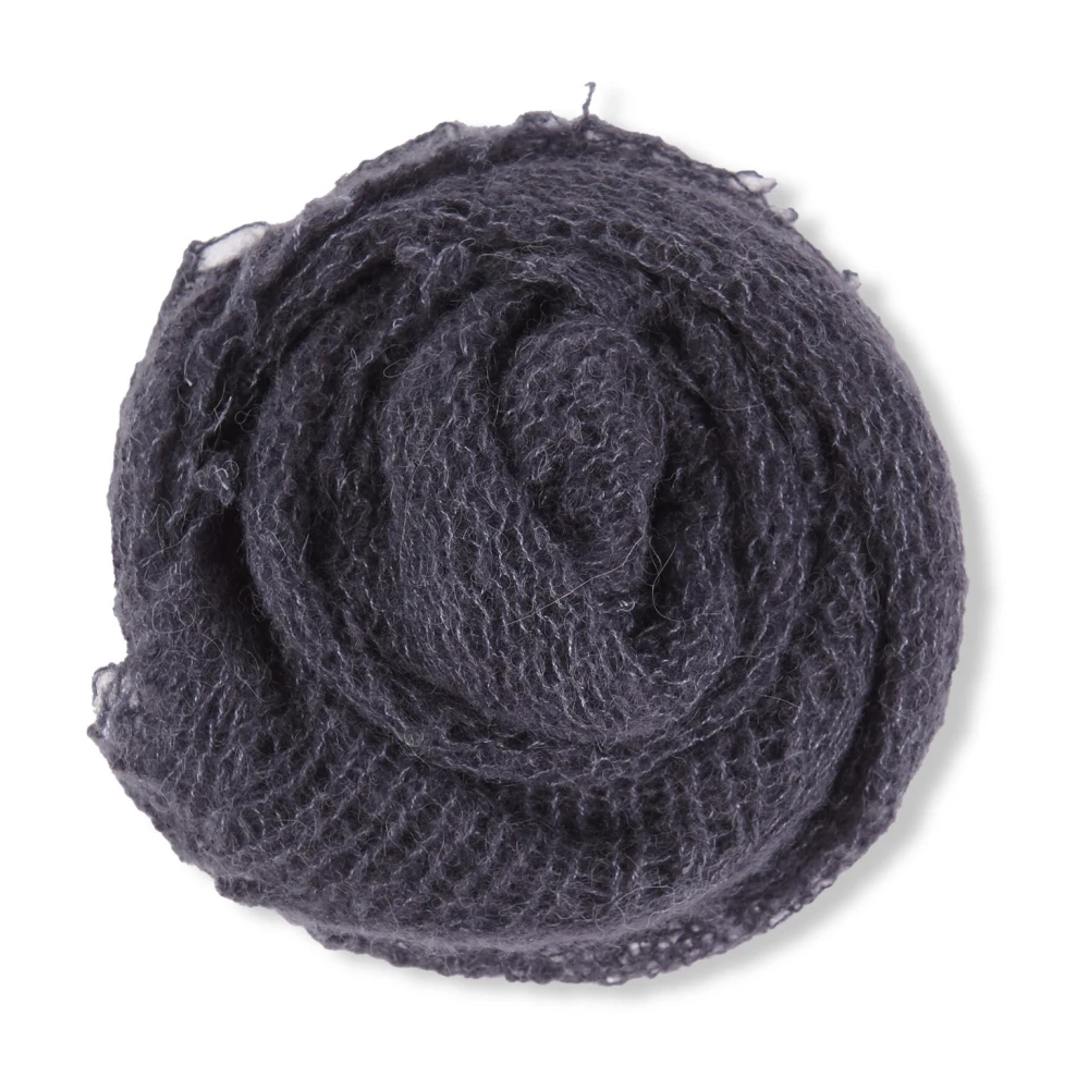 Cortana Onye grijze open gebreide bandana Gray Dames