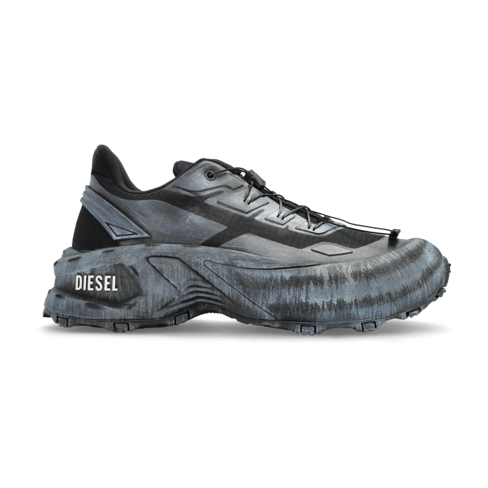 Diesel Sportschoenen D-Cage Runner Heren Schoenen Grijs