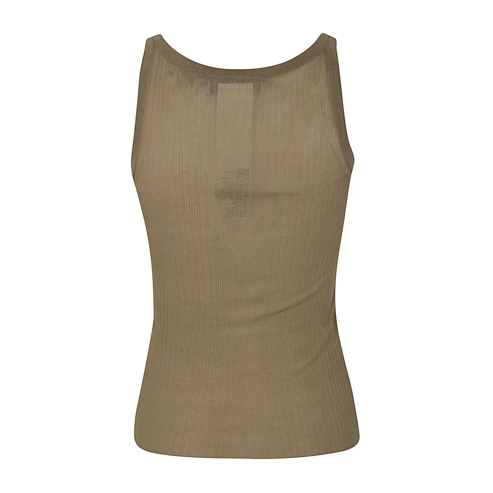 Max Mara Sleeveless Tops Beige Dames