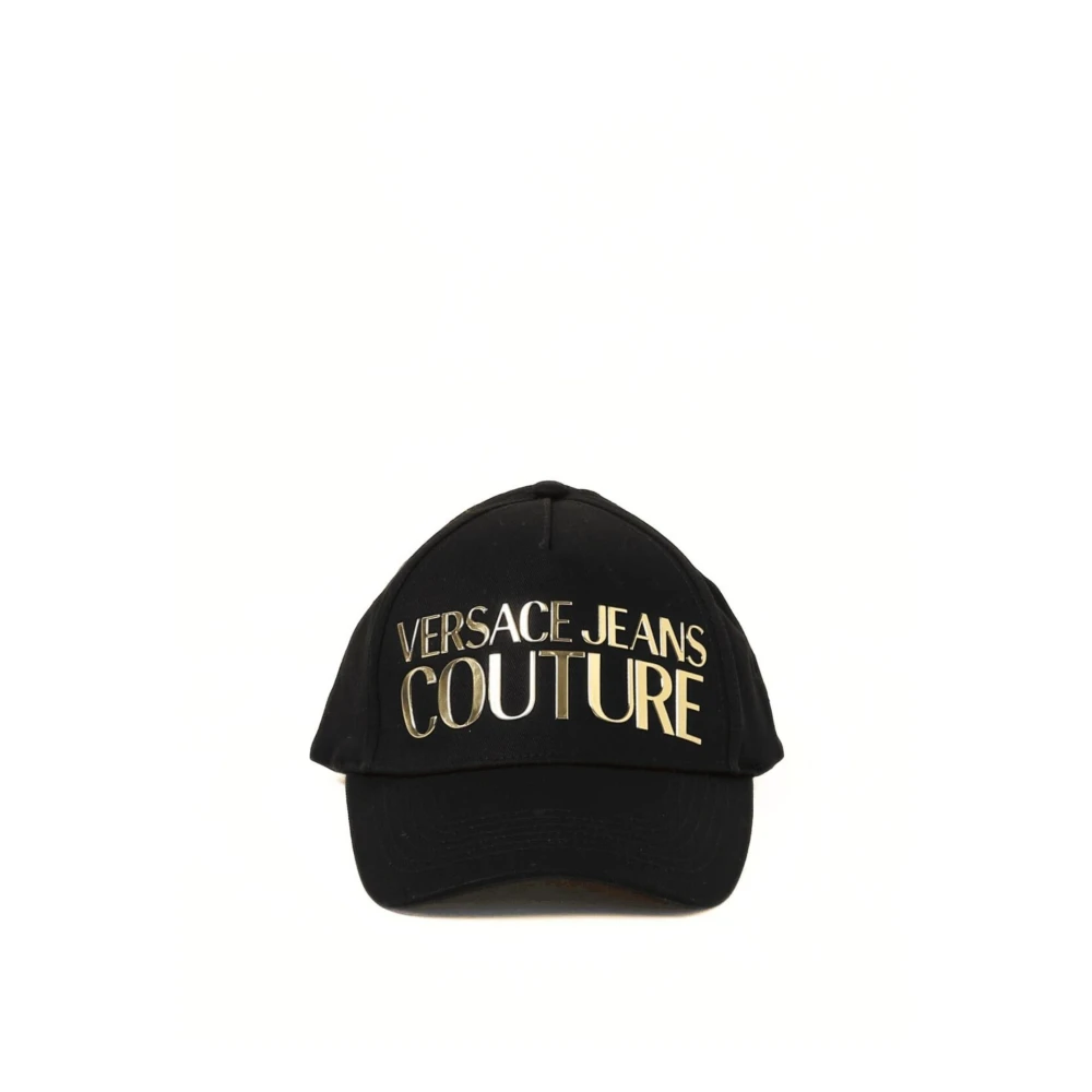 Versace Jeans Couture Men's Black Hats & Caps, One Size, Hats