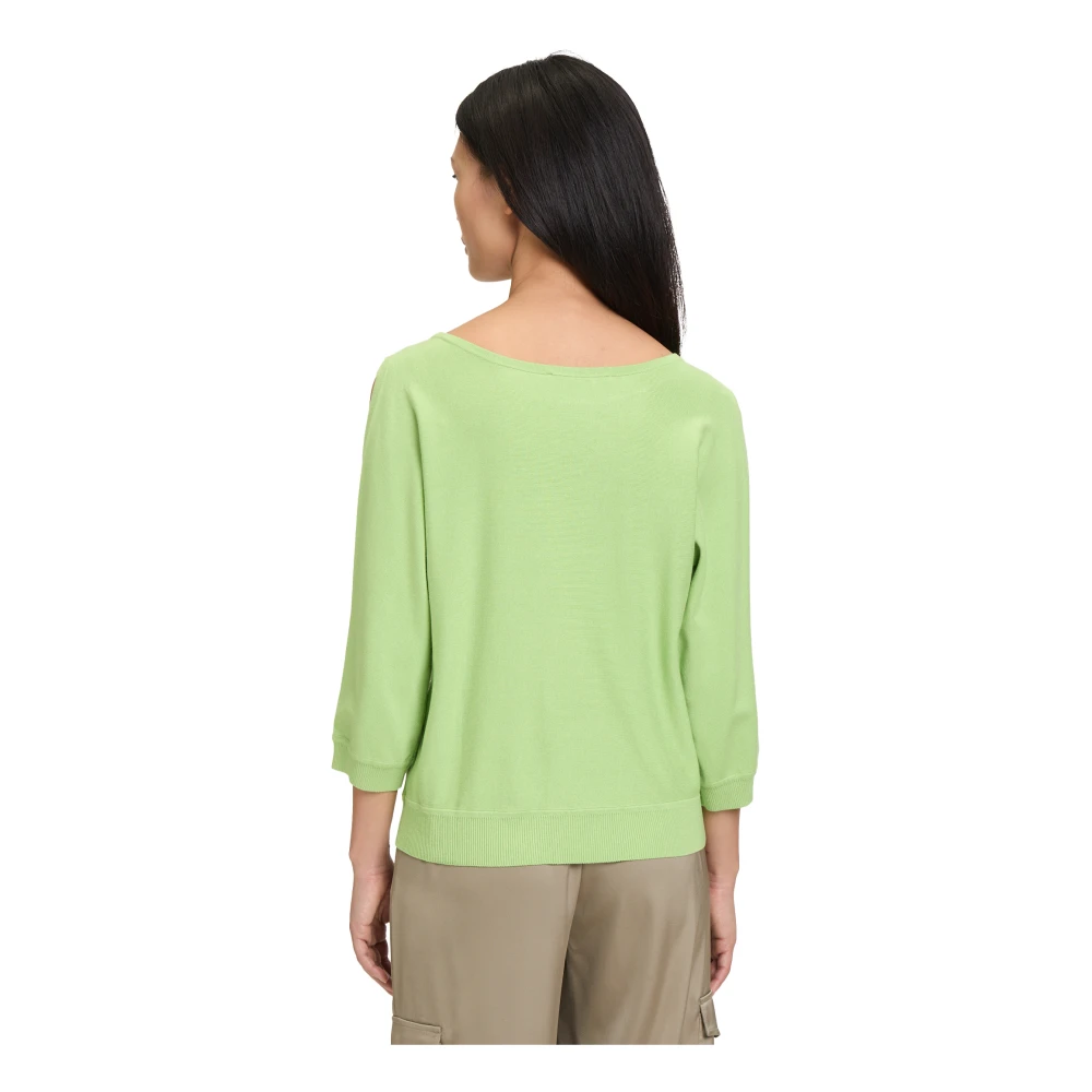 Betty Barclay Elegante Batwing Sleeve Trui met Juwelen Green Dames