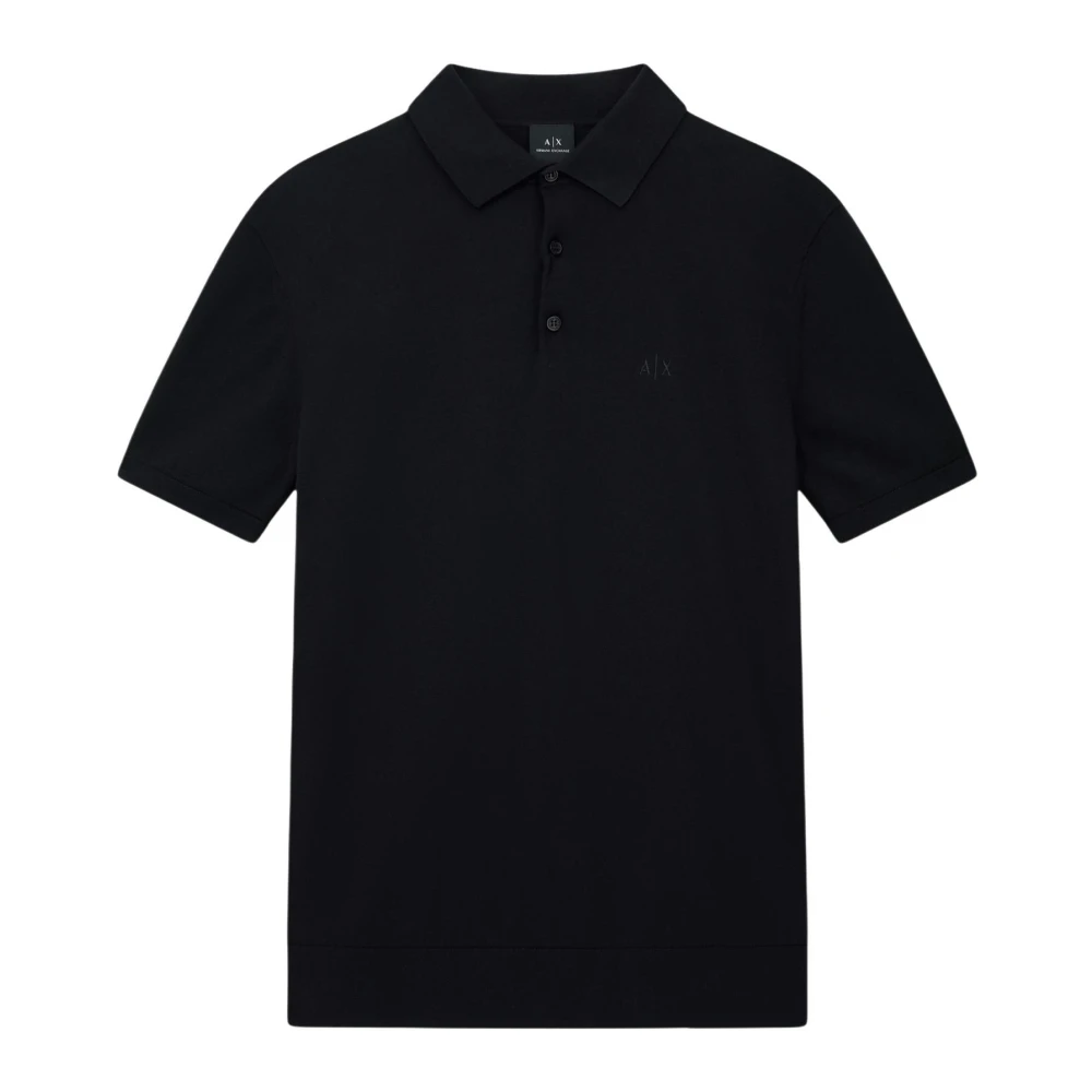 Armani Exchange Hombre Negro Camisetas, Talla: Xl